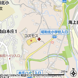 呉市昭和北老人集会所周辺の地図