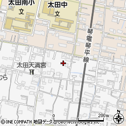 香川県高松市太田上町1279周辺の地図