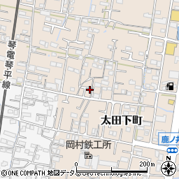 香川県高松市太田下町1651周辺の地図