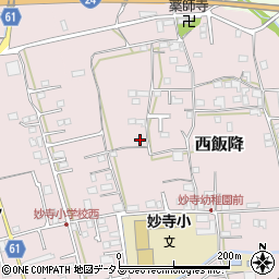 和歌山県伊都郡かつらぎ町西飯降215周辺の地図