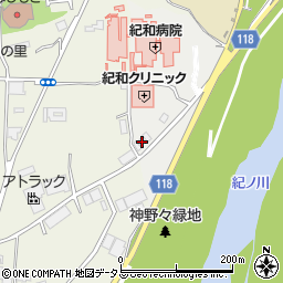 和歌山県橋本市岸上25周辺の地図