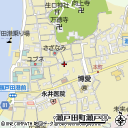 汐待亭周辺の地図