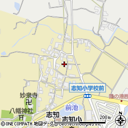 兵庫県南あわじ市志知南279周辺の地図