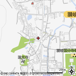 香川県高松市国分寺町国分1243周辺の地図