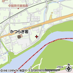 和歌山県伊都郡かつらぎ町中飯降1176周辺の地図
