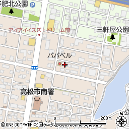 香川県高松市多肥下町1529-3周辺の地図
