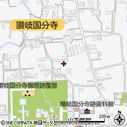 香川県高松市国分寺町国分2134周辺の地図