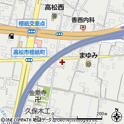 香川県高松市檀紙町1576-5周辺の地図