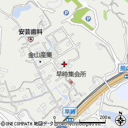 広島県廿日市市大野早時周辺の地図