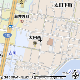 香川県高松市太田下町2021周辺の地図
