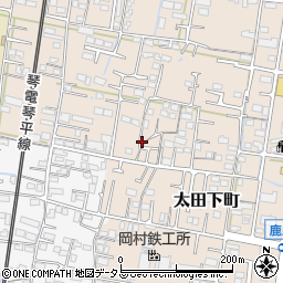 香川県高松市太田下町1647周辺の地図