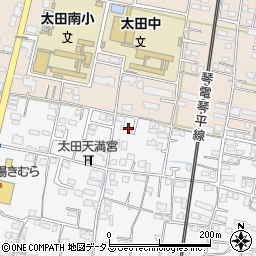 香川県高松市太田上町1147周辺の地図