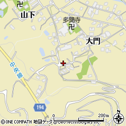 香川県綾歌郡宇多津町大門1308周辺の地図