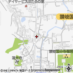 香川県高松市国分寺町国分1256周辺の地図
