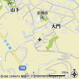 香川県綾歌郡宇多津町大門1307周辺の地図