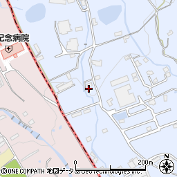 広島県東広島市黒瀬町市飯田130-7周辺の地図