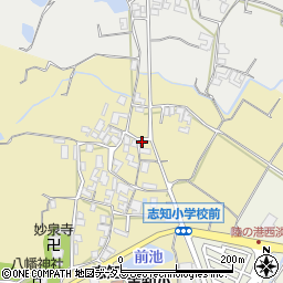 兵庫県南あわじ市志知南159周辺の地図