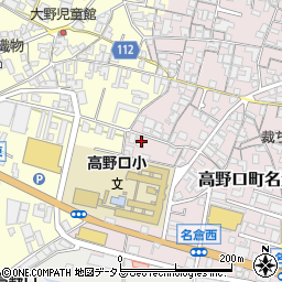 和歌山県橋本市高野口町名倉666-1周辺の地図