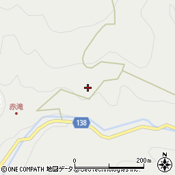 奈良県吉野郡黒滝村赤滝269周辺の地図
