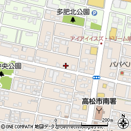 香川県高松市多肥下町1507-8周辺の地図