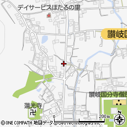 香川県高松市国分寺町国分1254周辺の地図