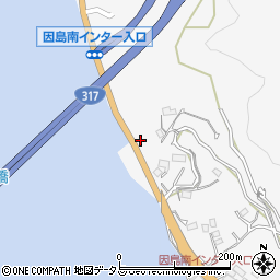 広島県尾道市因島田熊町竹長区4743-3周辺の地図