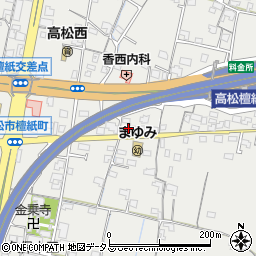 香川県高松市檀紙町1541-1周辺の地図