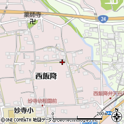 和歌山県伊都郡かつらぎ町西飯降67周辺の地図