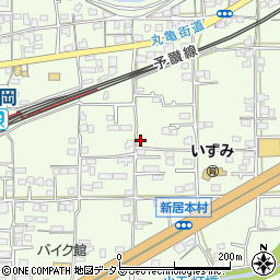 香川県高松市国分寺町新居315周辺の地図