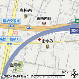 香川県高松市檀紙町1570-1周辺の地図