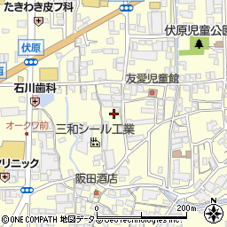 和歌山県橋本市高野口町伏原周辺の地図