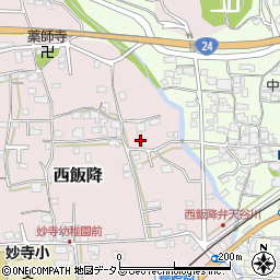 和歌山県伊都郡かつらぎ町西飯降119周辺の地図