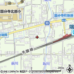 香川県高松市国分寺町新居1650周辺の地図