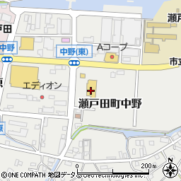 コメリハード＆グリーン瀬戸田店周辺の地図