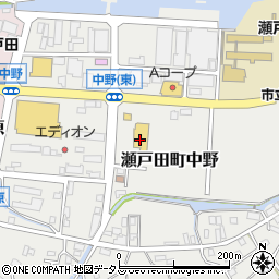 コメリハード＆グリーン瀬戸田店周辺の地図