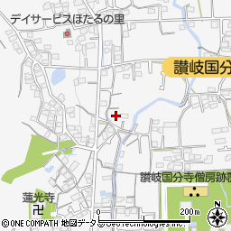 香川県高松市国分寺町国分1986周辺の地図