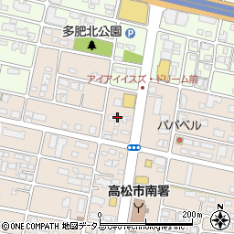 香川県高松市多肥下町1506-7周辺の地図