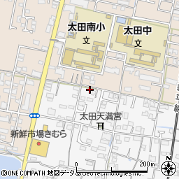 香川県高松市太田上町1134-3周辺の地図