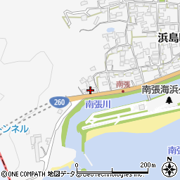 三重県志摩市浜島町南張1530周辺の地図
