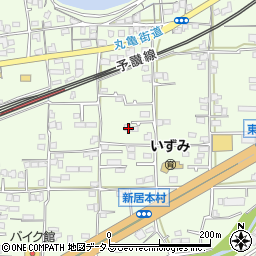 香川県高松市国分寺町新居317周辺の地図