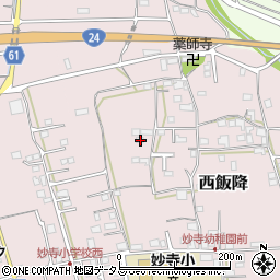 和歌山県伊都郡かつらぎ町西飯降212周辺の地図