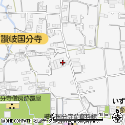 香川県高松市国分寺町国分2135周辺の地図