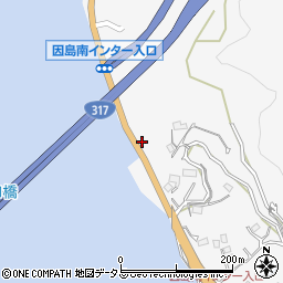 広島県尾道市因島田熊町竹長区4743-9周辺の地図