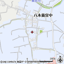 兵庫県南あわじ市八木養宜中周辺の地図