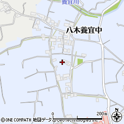 兵庫県南あわじ市八木養宜中周辺の地図