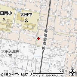 香川県高松市太田下町1721周辺の地図
