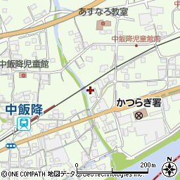 和歌山県伊都郡かつらぎ町中飯降1112周辺の地図