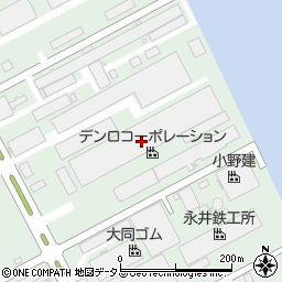 株式会社デンロコーポレーション　丸亀工場周辺の地図