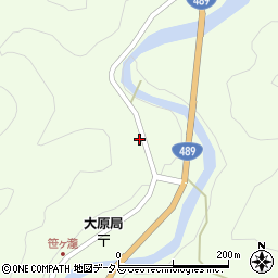 山口県山口市徳地野谷293周辺の地図