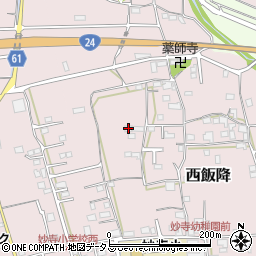 和歌山県伊都郡かつらぎ町西飯降209周辺の地図
